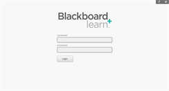 Desktop Screenshot of blackboard.umes.edu